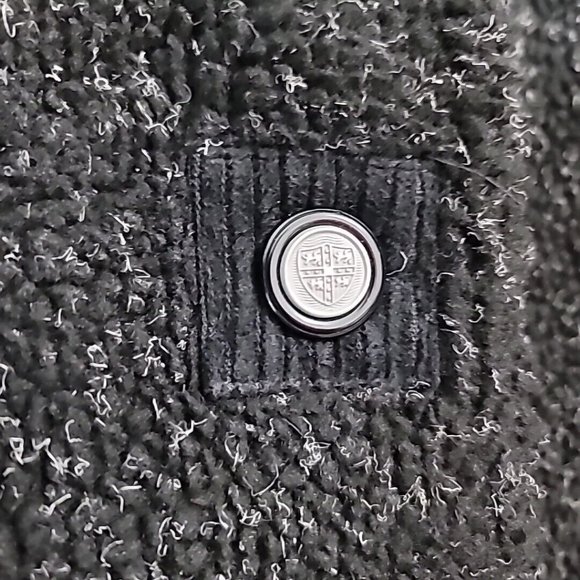 Vintage Anthony Richards Reversible Fleece Black Coat Overcoat Women’s 2XL - Picture 4 of 16